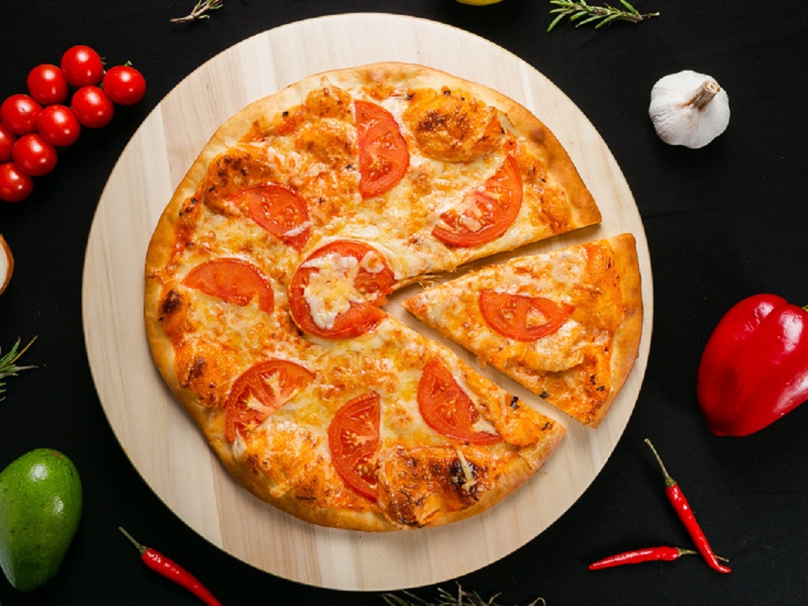 сколько калорий в одном куске пицца маргарита фото 111