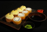 Ролл дабл , вес 330 гр., холодный и запеченный - Sushi Taus